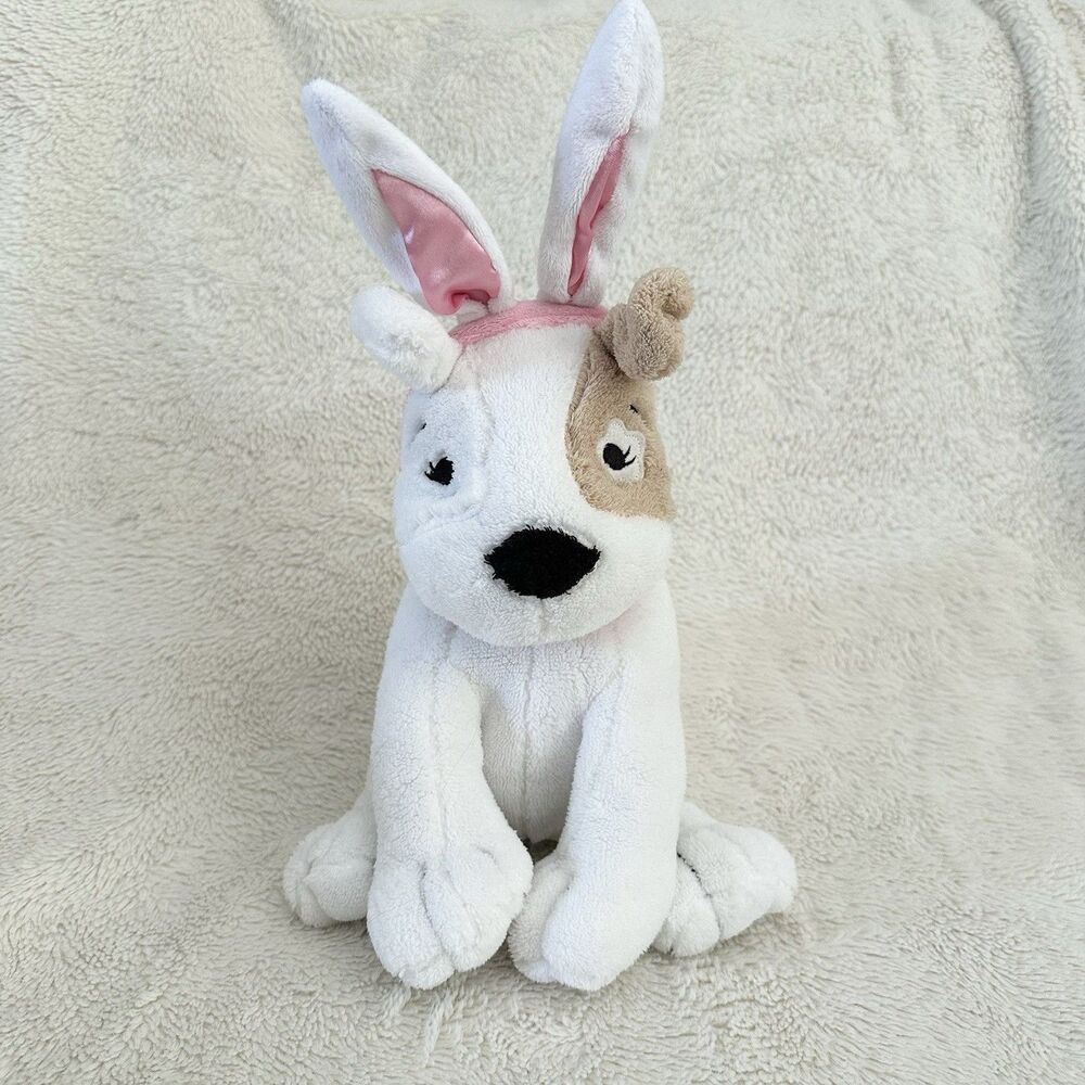 Mervyns Sprockets Dog Plush With Bunny Ears Stuffed Animal Toy Easter Vintage